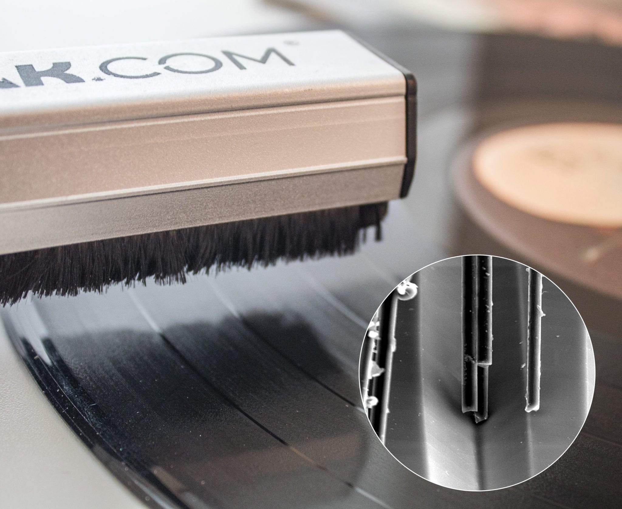 AntiStatic Carbon Fiber Record Brush DAK Industries